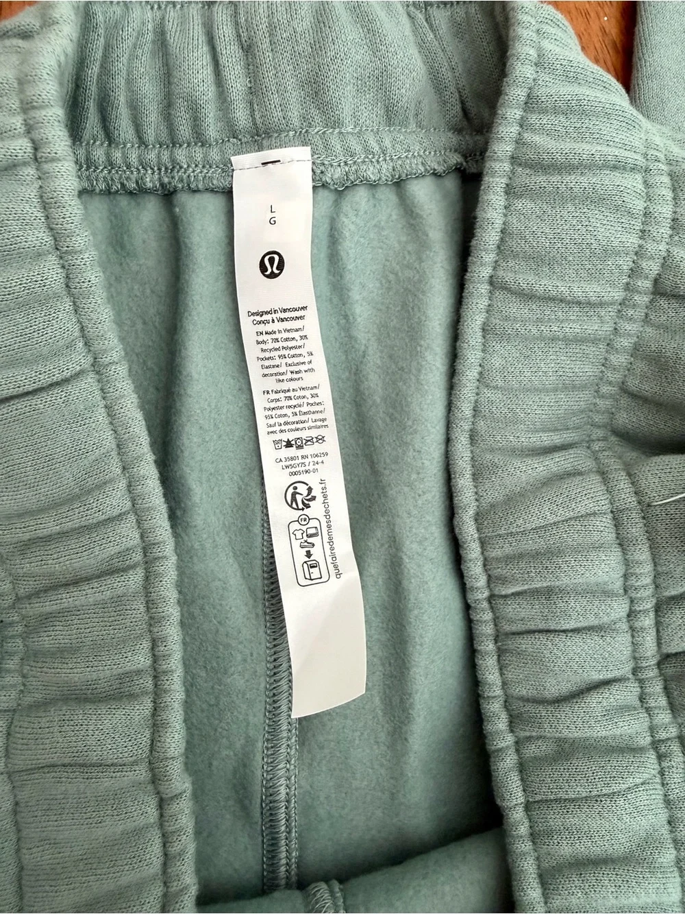 lululemon athletica Scuba Mid-Rise Oversized Jogger TALL  Crater blue Large